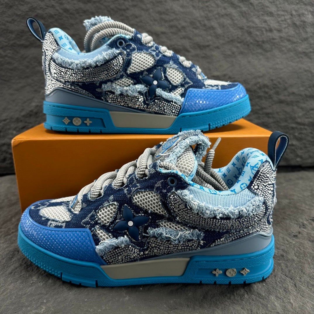 Louis Vuitton LV - Custom Blue